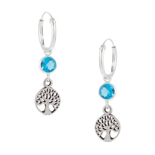 Aqua Tree of Life Hoops