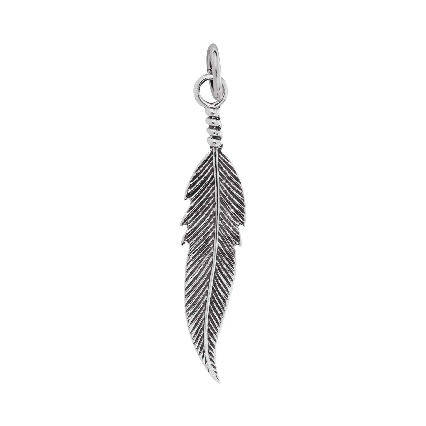 Large Feather Pendant