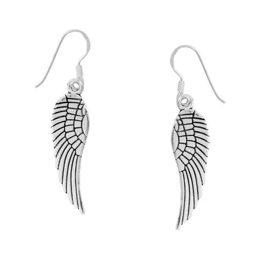 Large Angel Wing Earrings