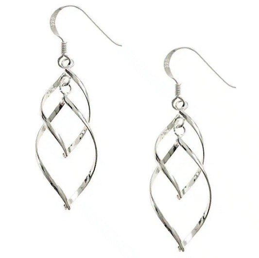 Large Double Drop Earrings