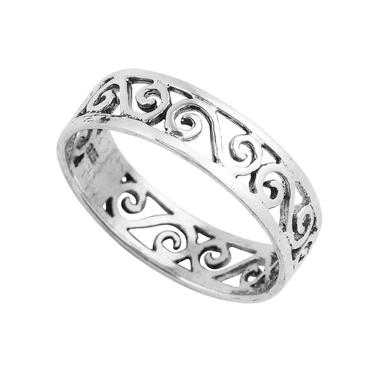 Stunning Celtic Swirls Ring