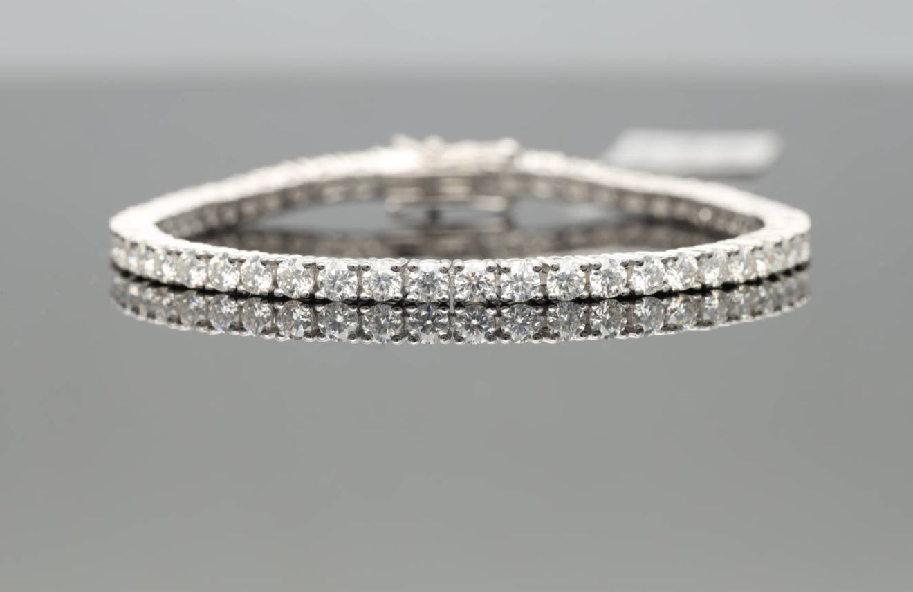 EternaLuxe Radiance Tennis Bracelet