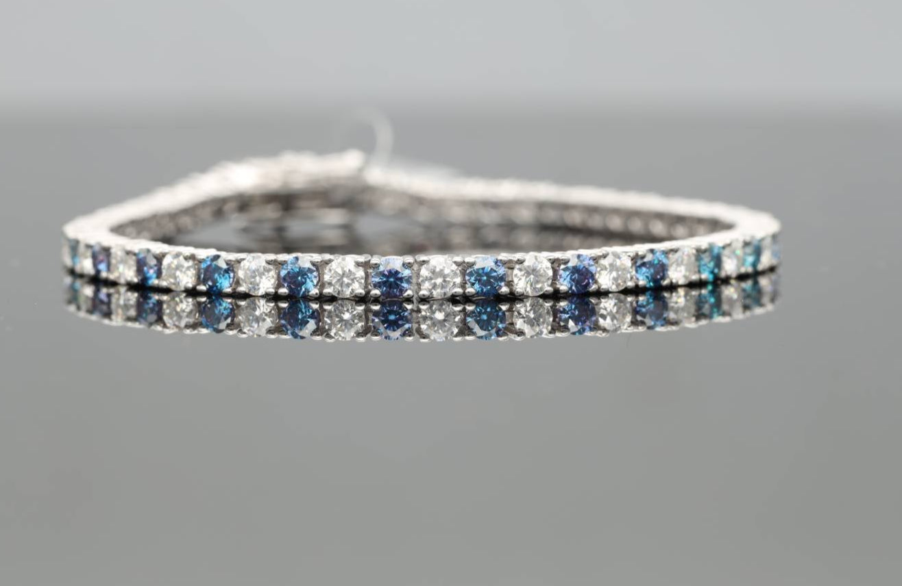 EternaLuxe Radiance Tennis Bracelet