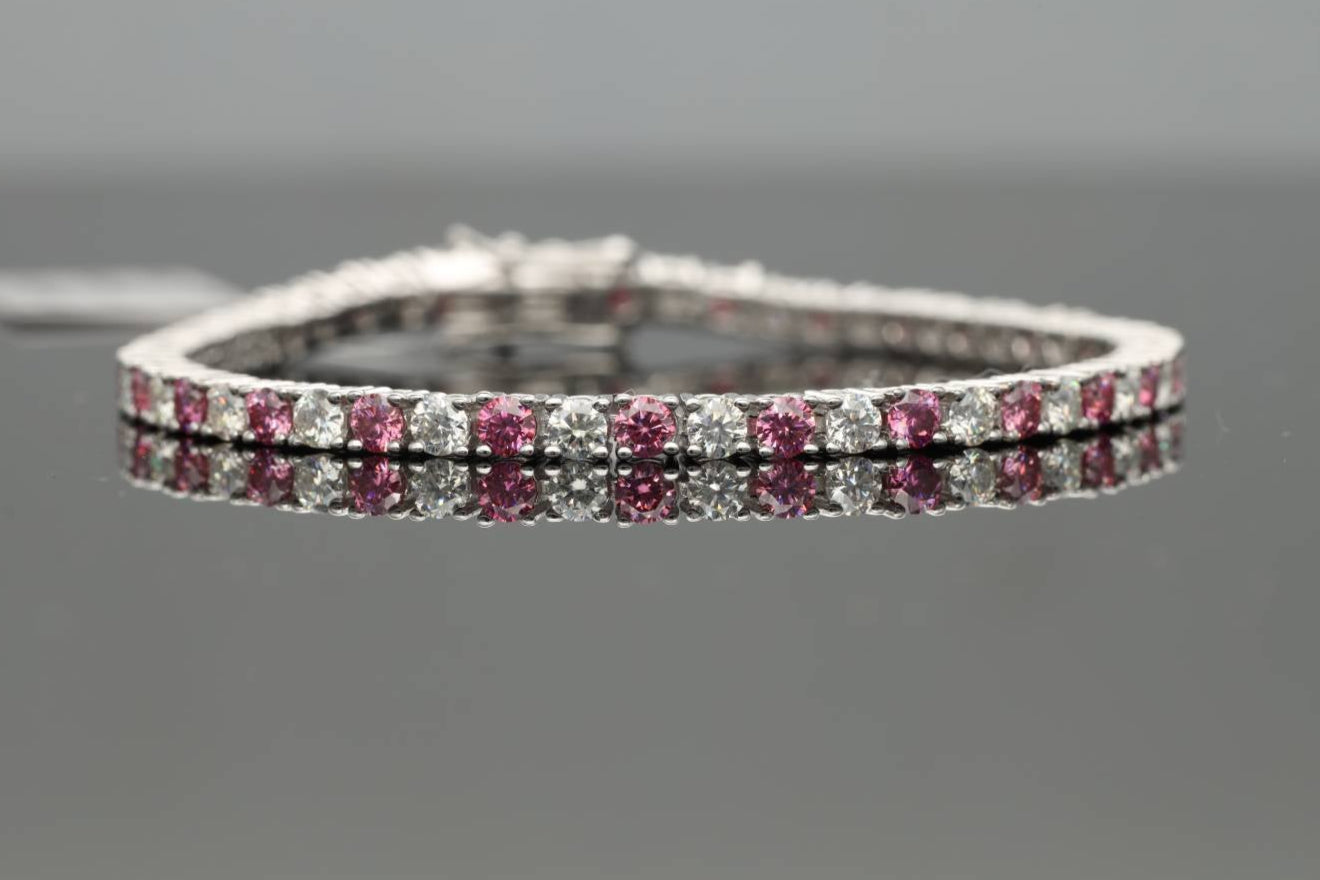 EternaLuxe Radiance Tennis Bracelet